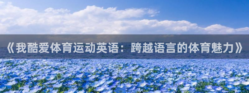 飞速体育nba：《我酷爱体育运动英语：跨越语言的体育魅力》